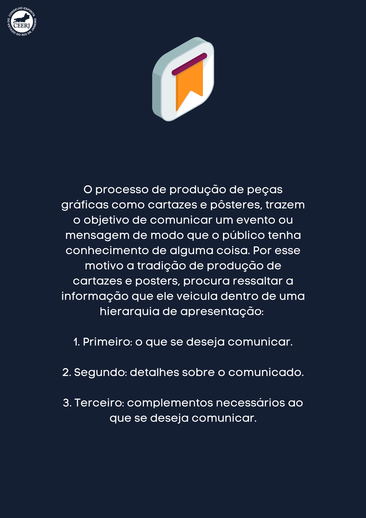 CEERJ Diretrizes ACSE Como fazer cartazes