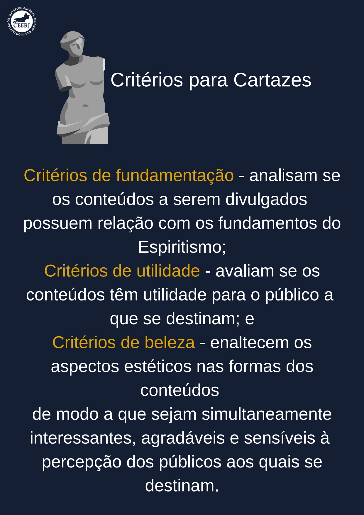 CEERJ Diretrizes ACSE Como fazer cartazes