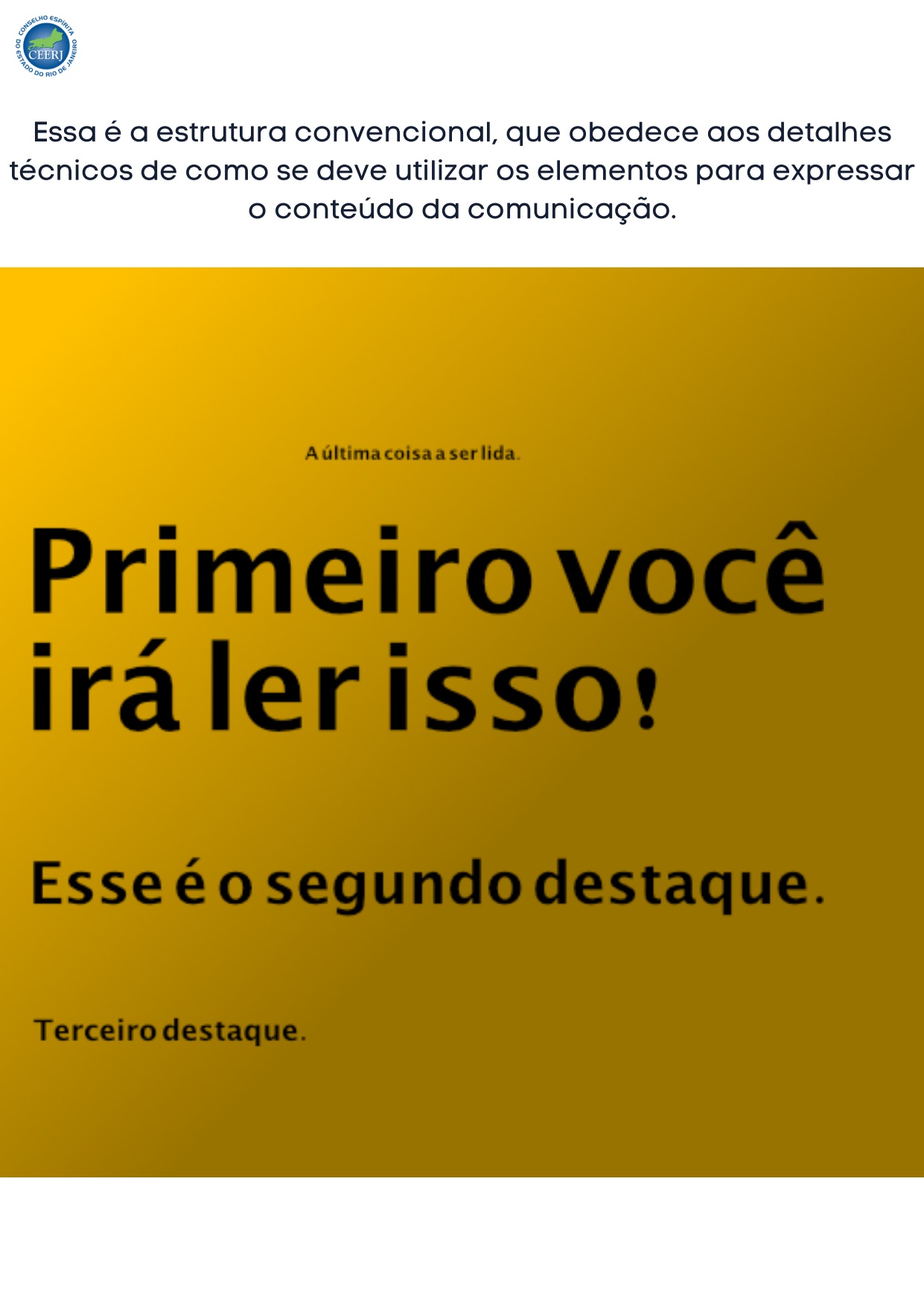 CEERJ Diretrizes ACSE Como fazer cartazes