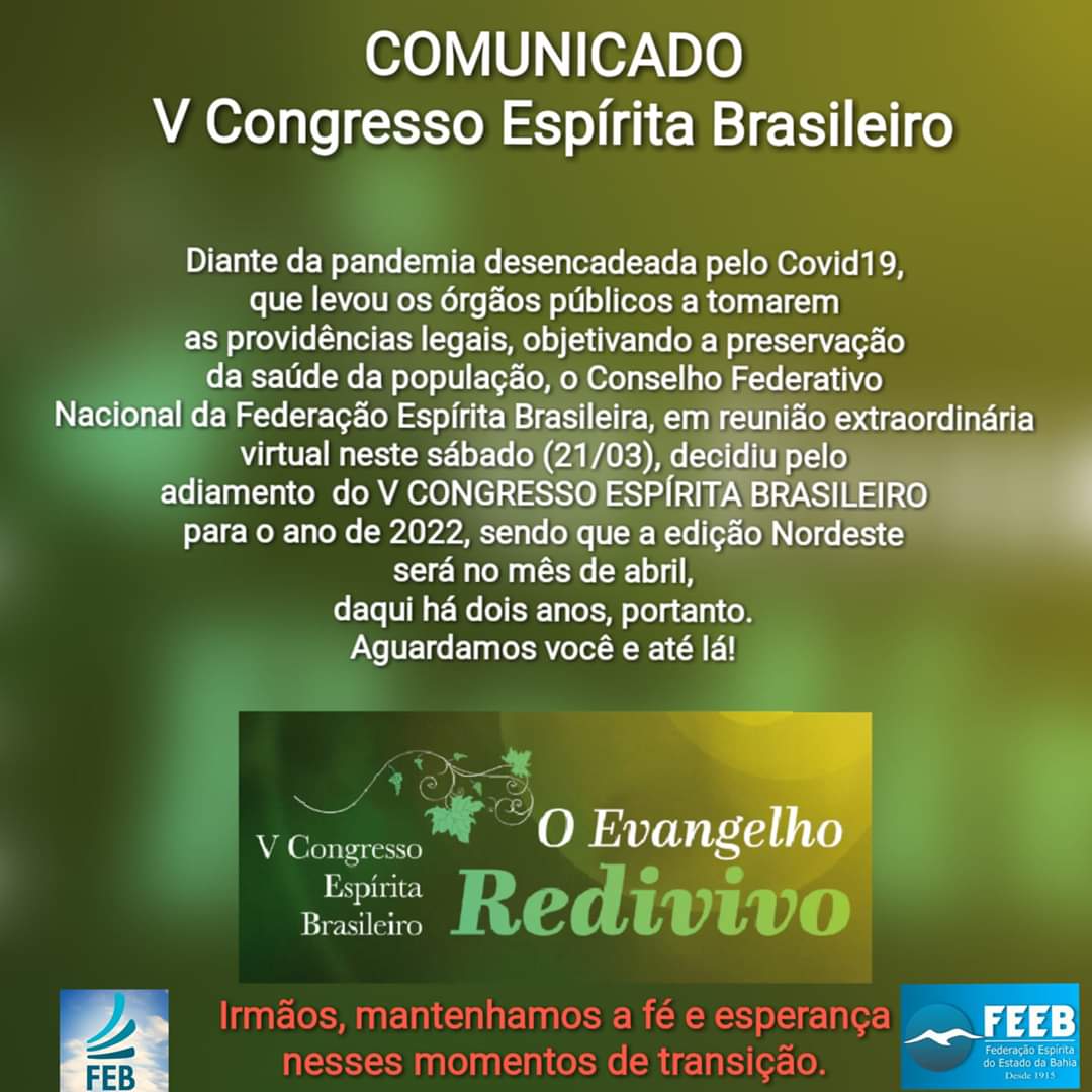 v congresso suspenso nota